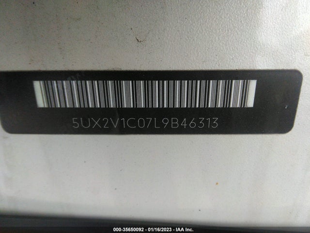2020 BMW X4, VIN: 5UX2V1C07L9B46313
