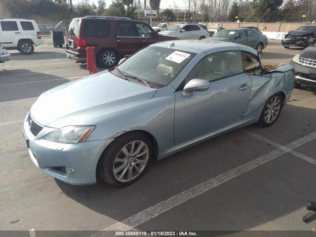 2010 LEXUS IS 250C VIN: JTHFF2C26A2506373