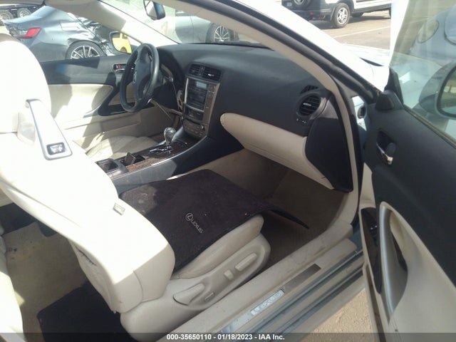 2010 LEXUS IS 250C VIN: JTHFF2C26A2506373