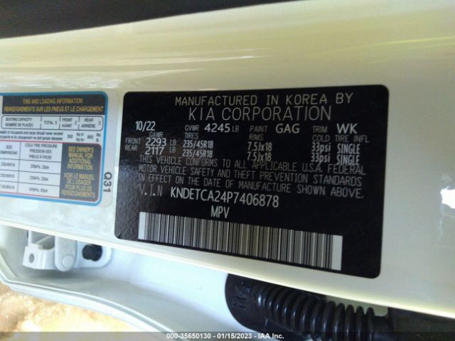 KNDETCA24P7406878 KIA Seltos Sx