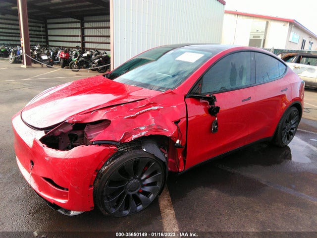 Tesla Model Y Performance 2022 7SAYGDEF6NF443431 Image 2