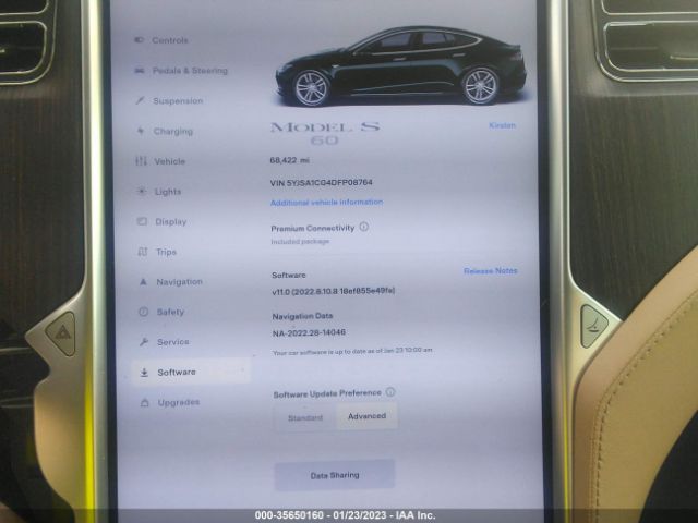 5YJSA1CG4DFP08764 Tesla MODEL S