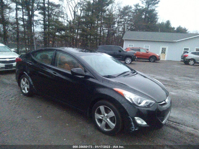 2013 HYUNDAI ELANTRA GLS VIN: 5NPDH4AE1DH396377