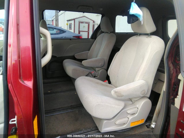 2012 TOYOTA SIENNA LE VIN: 5TDJK3DC0CS044036