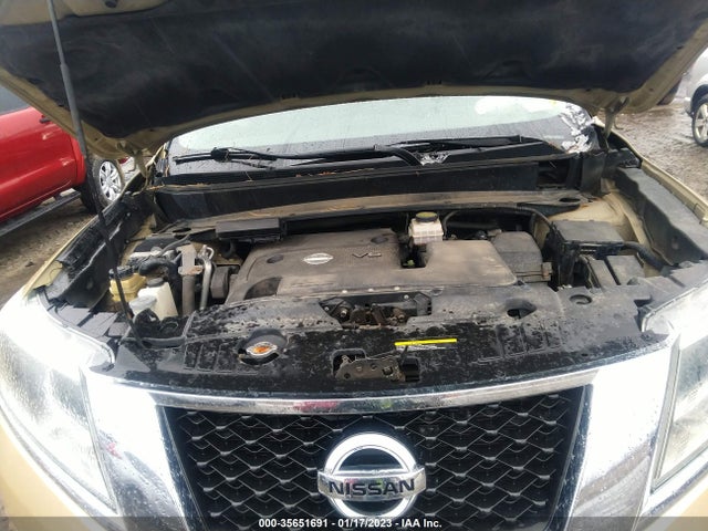 2013 NISSAN PATHFINDER SL VIN: 5N1AR2MM9DC658399