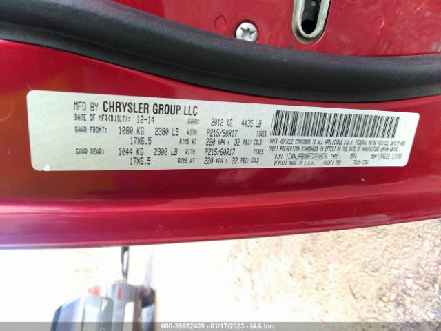 1C4NJPBA0FD220970 Jeep Patriot