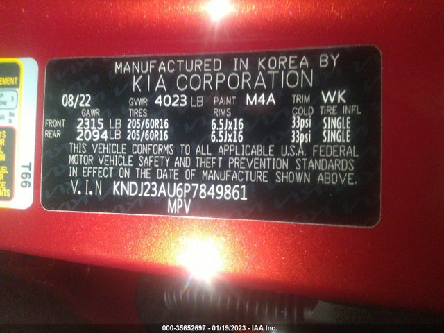 2023 Kia Soul, VIN: KNDJ23AU6P7849861