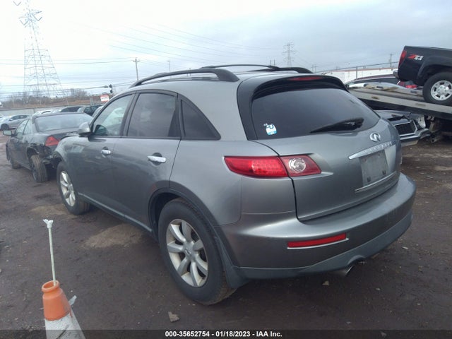 2005 INFINITI FX35 VIN: JNRAS08W25X204627
