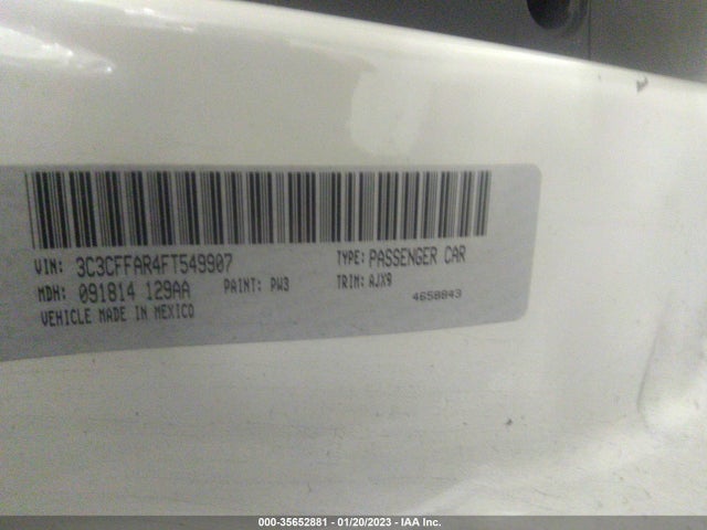 3C3CFFAR4FT549907 Fiat 500 POP