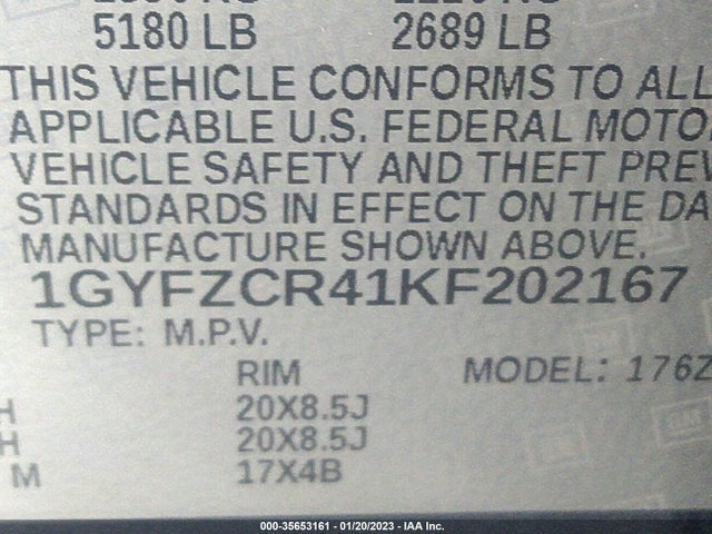 2019 CADILLAC XT4 1GYFZCR41KF202167 Photo 8