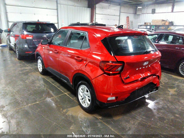 35653620 :رقم المزاد ، KMHRB8A38MU125962 vin ، 2021 Hyundai Venue Se مزاد بيع