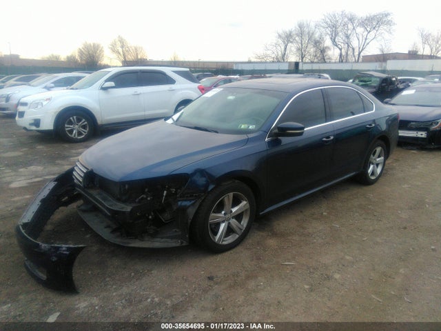 2013 VOLKSWAGEN PASSAT SE W/SUNROOF VIN: 1VWBP7A30DC071237