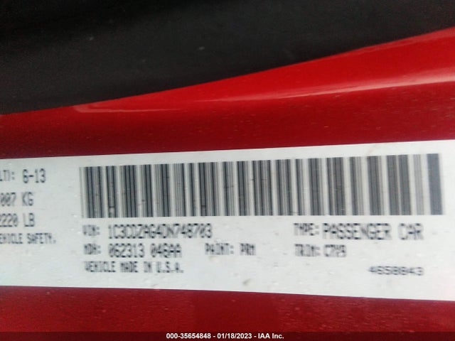 Dodge Avenger Se V6 2013 1C3CDZAG4DN748703 Image 9