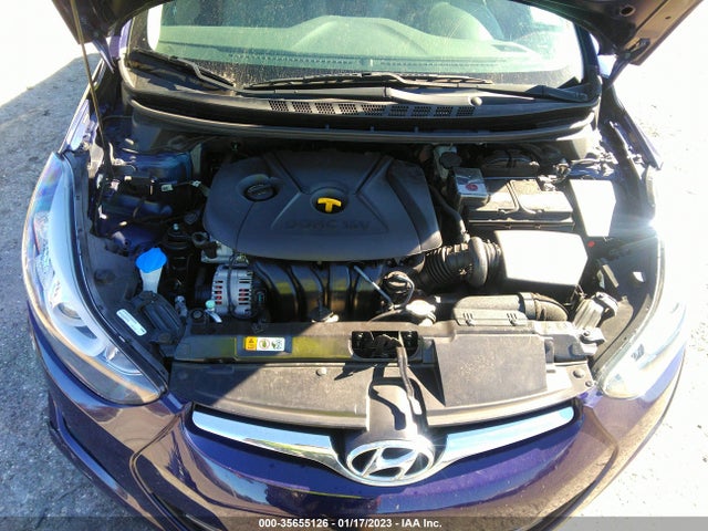 2014 HYUNDAI ELANTRA LIMITED VIN: 5NPDH4AE5EH459787