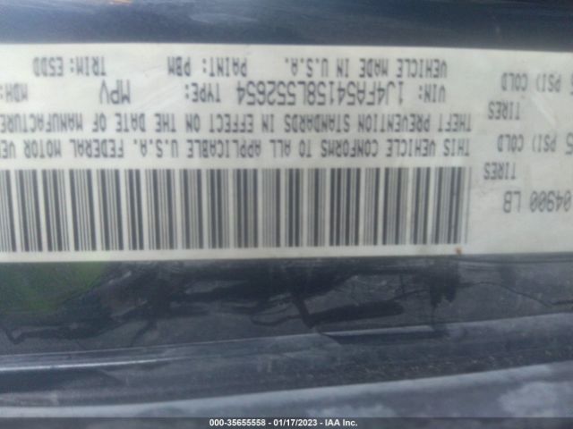 1J4FA54158L552654 Jeep Wrangler Sahara