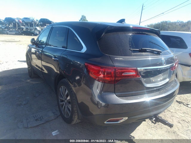 2016 Acura MDX, VIN: 5FRYD3H49GB005501