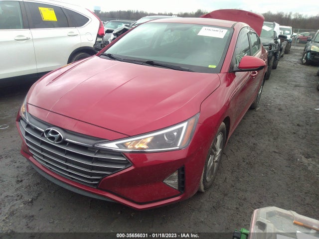 2019 HYUNDAI ELANTRA SEL VIN: KMHD84LF4KU737730