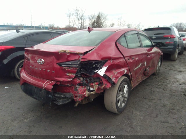 2019 HYUNDAI ELANTRA SEL VIN: KMHD84LF4KU737730