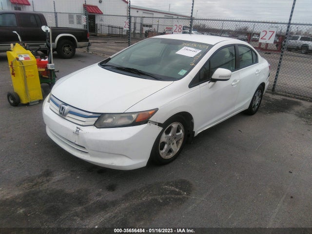 2012 HONDA CIVIC HYBRID VIN: JHMFB4F38CS001739