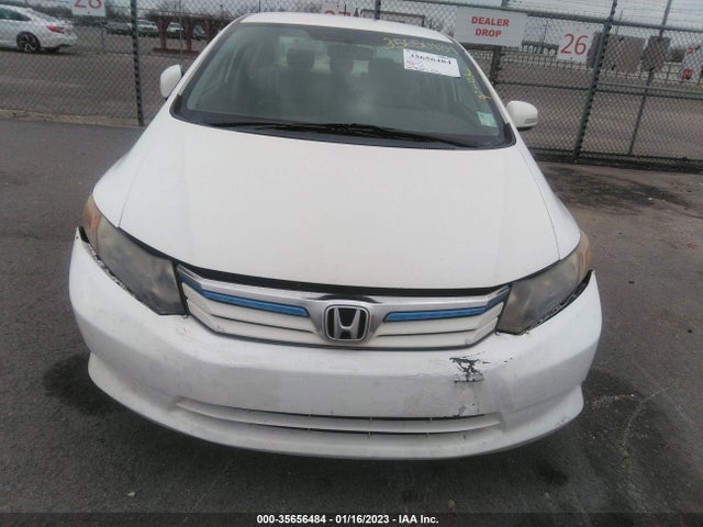 2012 HONDA CIVIC HYBRID VIN: JHMFB4F38CS001739