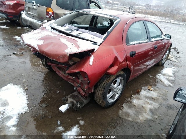 2004 DODGE STRATUS SE VIN: 1B3EL36R94N369342
