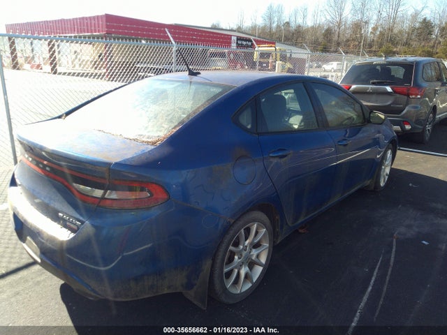 2013 DODGE DART RALLYE VIN: 1C3CDFBH5DD182076