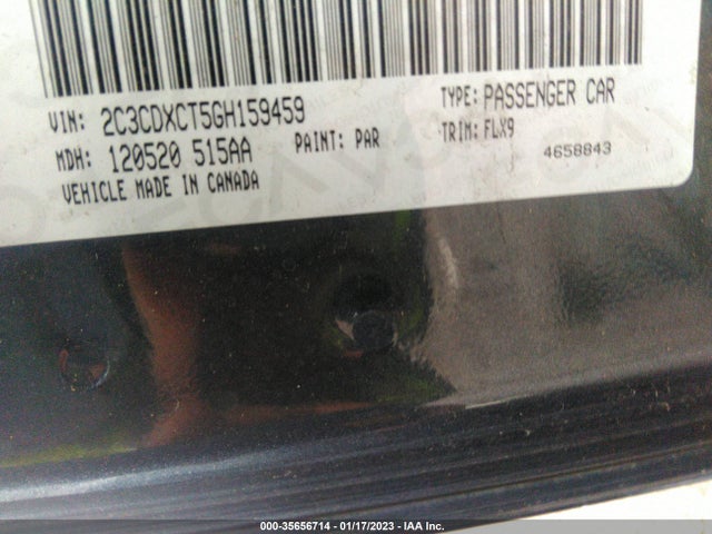 Dodge Charger Road/track 2016 2C3CDXCT5GH159459 Image 9