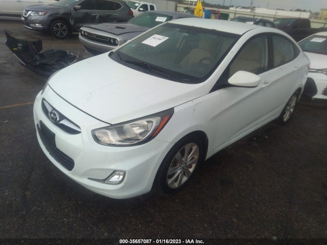 2012 HYUNDAI ACCENT GLS VIN: KMHCU4AE9CU096030