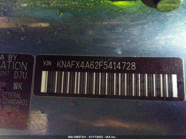 KNAFX4A62F5414728 KIA FORTE LX