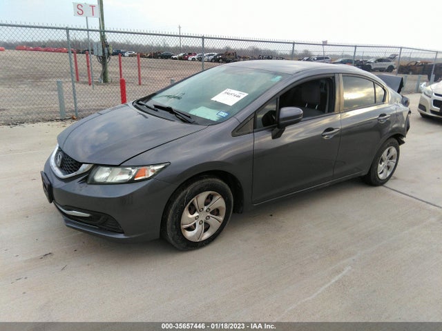 Honda Civic Sedan Lx 2014 19XFB2F53EE229788 Image 2