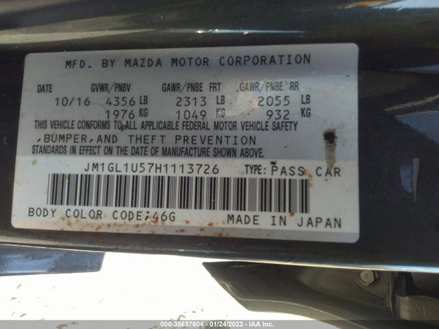 Mazda Mazda6 Sport 2017 JM1GL1U57H1113726 Image 14
