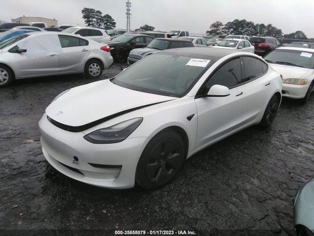 Tesla Model 3 Long Range 2021 5YJ3E1EB7MF993048 Image 2