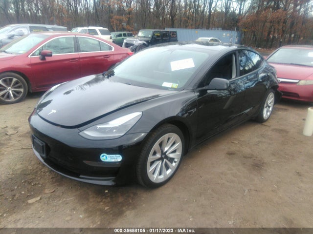 Tesla Model 3 Long Range 2021 5YJ3E1EB8MF015156 Image 2