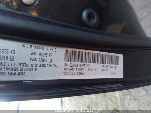 2018 Dodge Challenger, VIN: 2C3CDZBT8JH251797