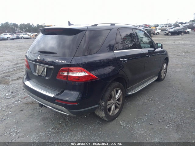 2012 MERCEDES-BENZ M-CLASS ML 350 BLUETEC VIN: 4JGDA2EB6CA084484