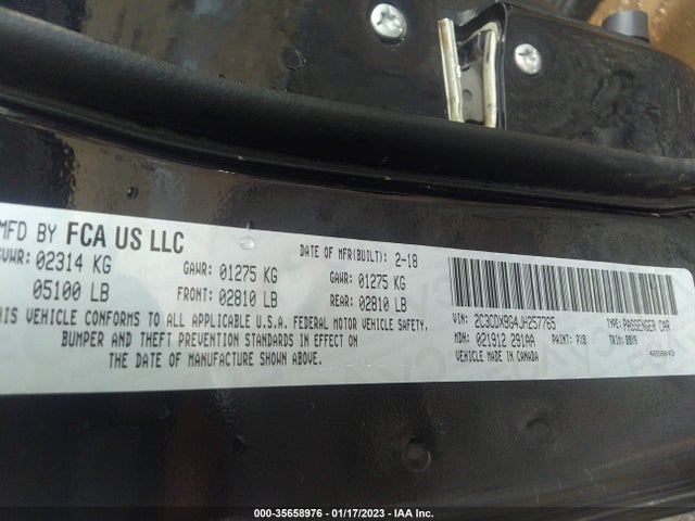 Dodge Charger Sxt 2018 2C3CDXBG4JH257765 Image 9