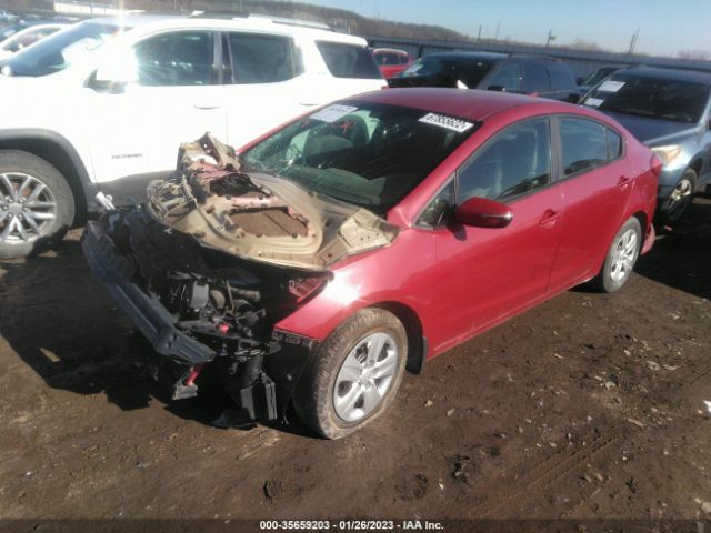 KNAFX4A67E5147844 KIA FORTE LX