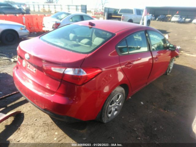 KNAFX4A67E5147844 KIA FORTE LX