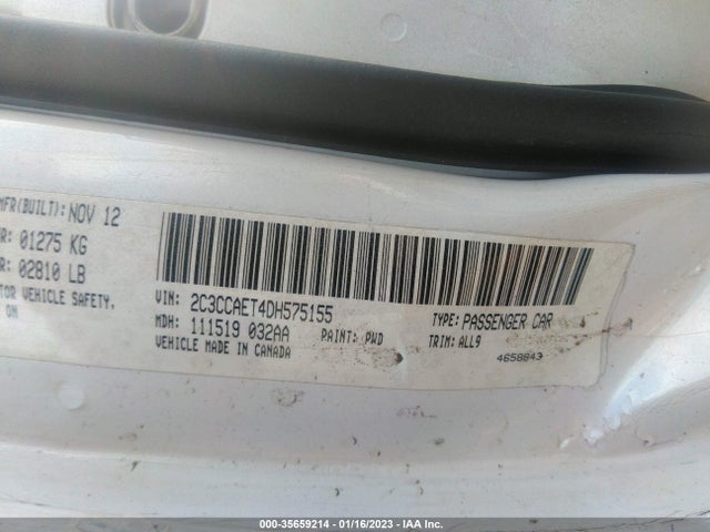 2C3CCAET4DH575155 Chrysler 300 300c