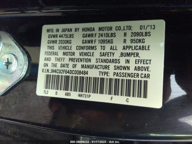 Acura Tsx Tech Pkg 2013 JH4CU2F64DC008484 Image 10