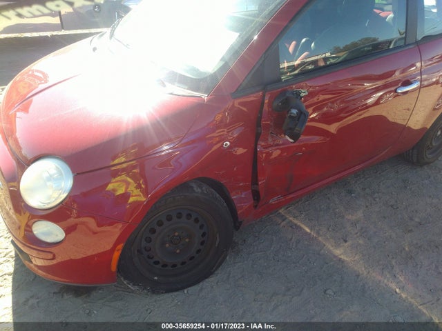 2012 FIAT 500 POP VIN: 3C3CFFARXCT120122