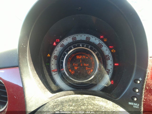 2012 FIAT 500 POP VIN: 3C3CFFARXCT120122