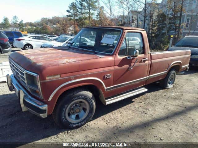 1986 FORD F150 VIN: 1FTCF15N6GNB03538