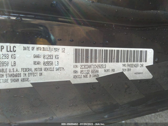 Dodge Charger Police 2012 2C3CDXAT1CH282513 Image 11