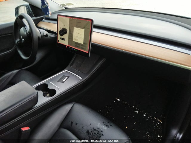2021 TESLA MODEL Y LONG RANGE VIN: 5YJYGDEE7MF259649