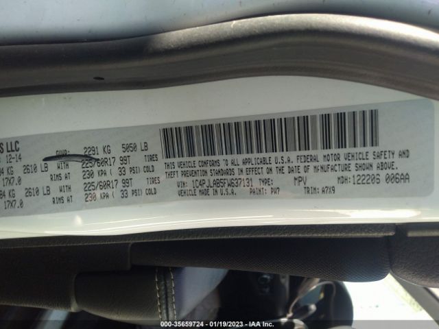 1C4PJLAB5FW637131 Jeep Cherokee Sport