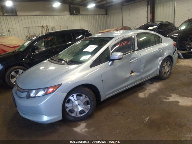 2012 HONDA CIVIC HYBRID VIN: JHMFB4F26CS000726
