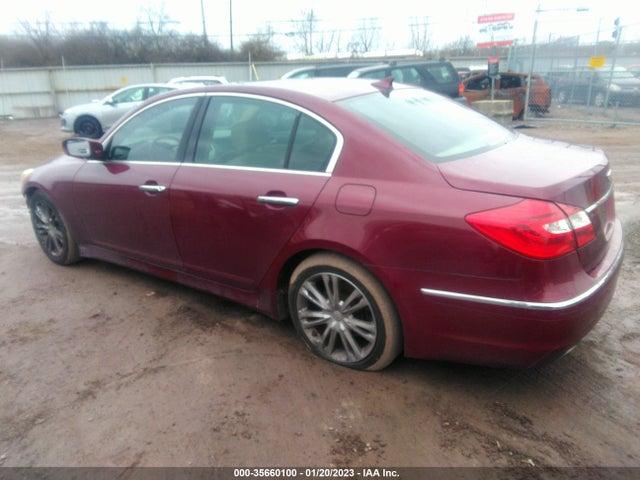 2012 HYUNDAI GENESIS 3.8L VIN: KMHGC4DD1CU165221