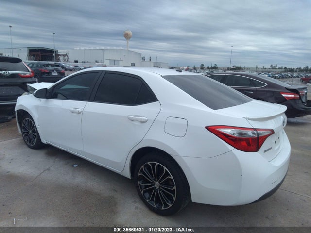 2015 TOYOTA COROLLA L/LE/S/S PLUS/LE PLUS VIN: 2T1BURHE5FC234828