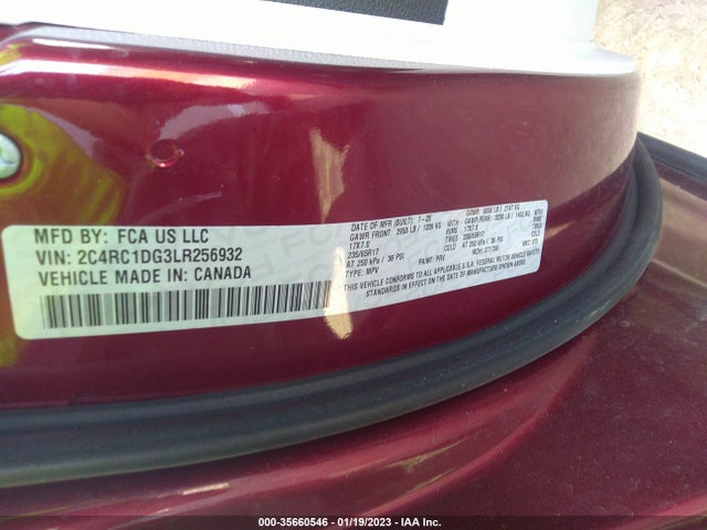 Chrysler Voyager Lxi 2020 2C4RC1DG3LR256932 Image 9